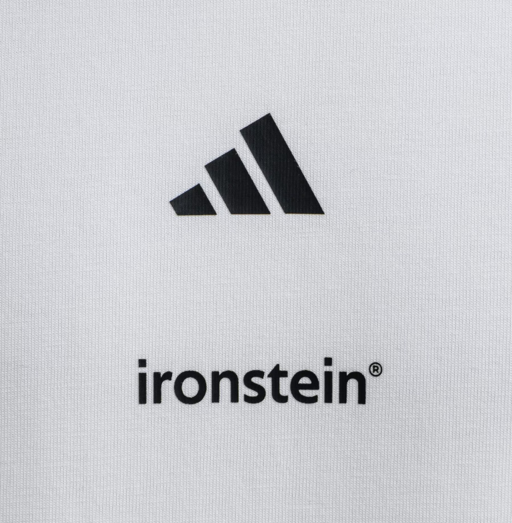 adidas x Ironstein Oversize T-Shirts Men's Training Sports Tee AsiaFit KE7315 gallery