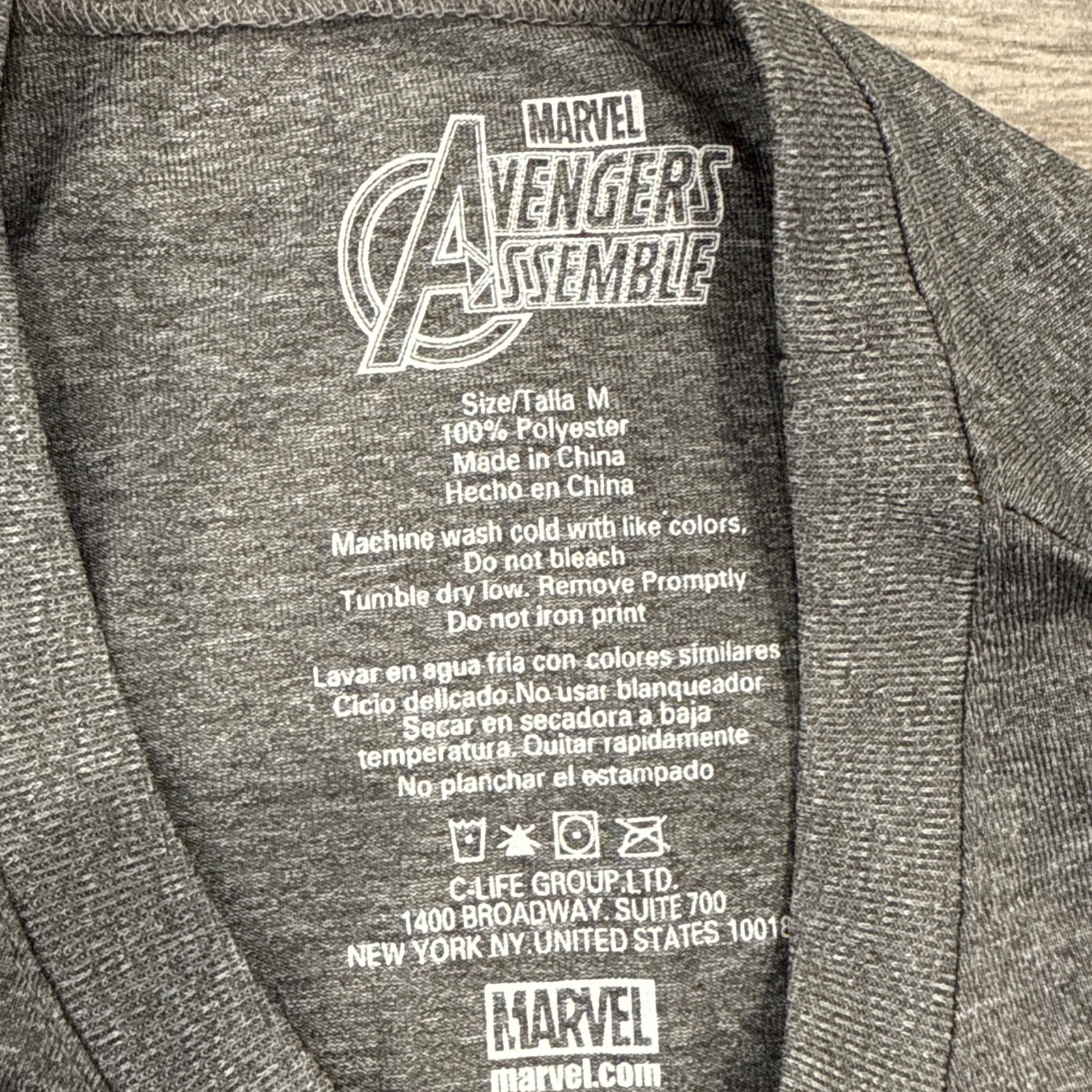 2015 The Incredible Avenger HULK Marvel Performance Workout T-Shirt Size Medium gallery