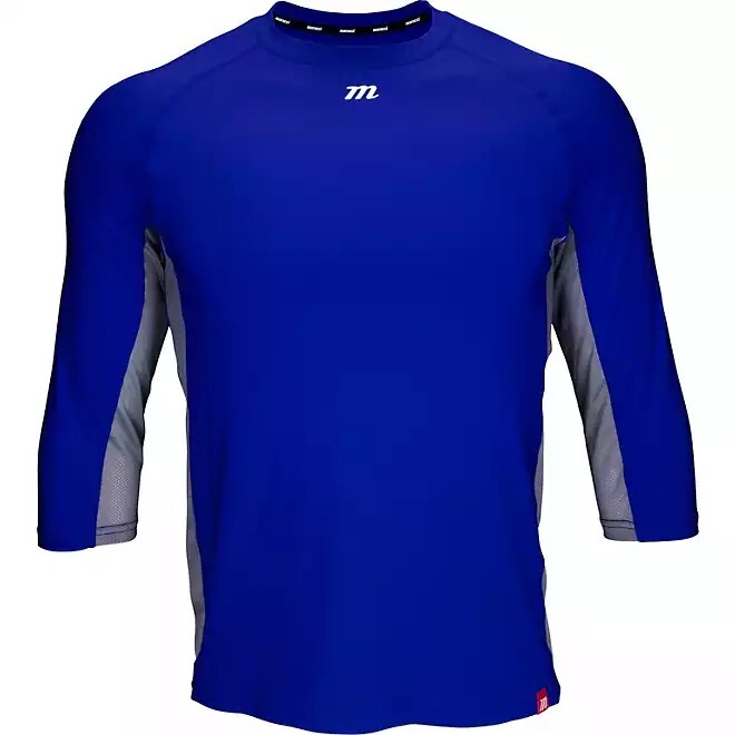 Marucci Men's 3/4 Sleeve Performance Base Layer- Adult Small gallery