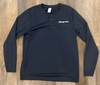 Snap-on Men's Navy Henley Pullover 100% Polyester Long Sleeve Button Large gallery