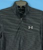 UNDER ARMOUR HeatGear VANISH SEAMLESS 1/2 Zip BLACK Mesh Knit ACTIVE GYM Shirt M gallery