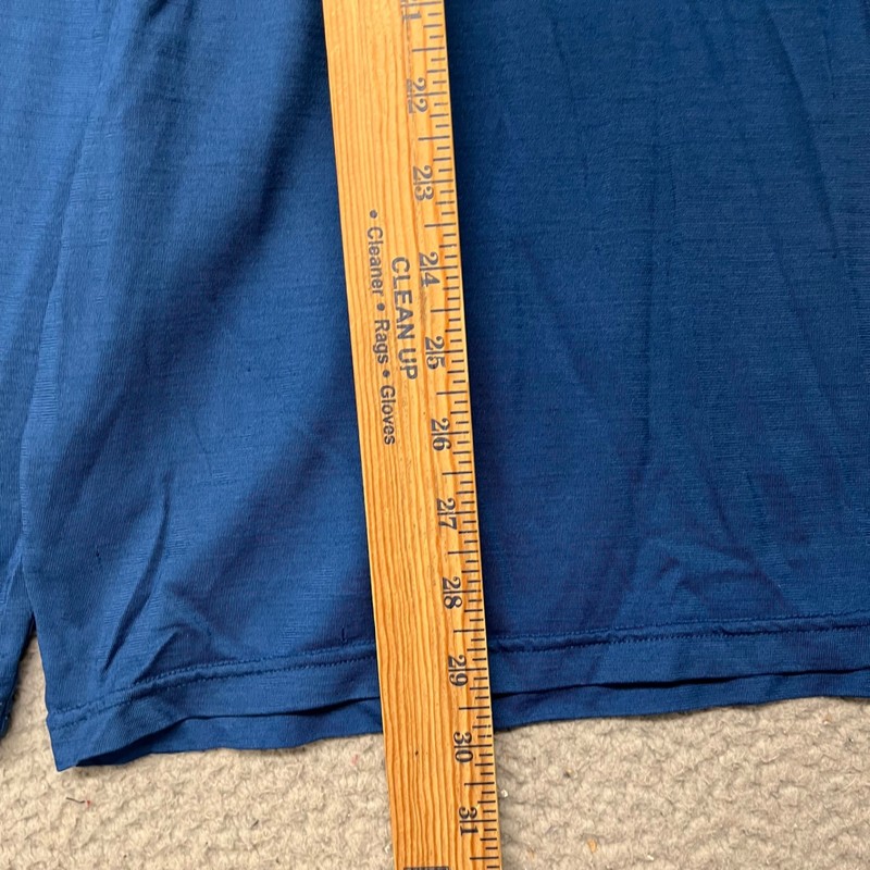 Smartwool Merino Sport 150 Shirt Mens XL Blue Wool Long Sleeve Outdoors Gorp gallery