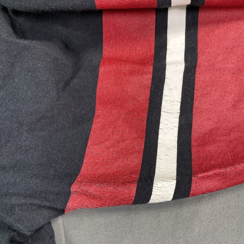 Mens Nike Air Jordan AIR 1985 Black White Red Longsleeve Shirt Size L Large gallery