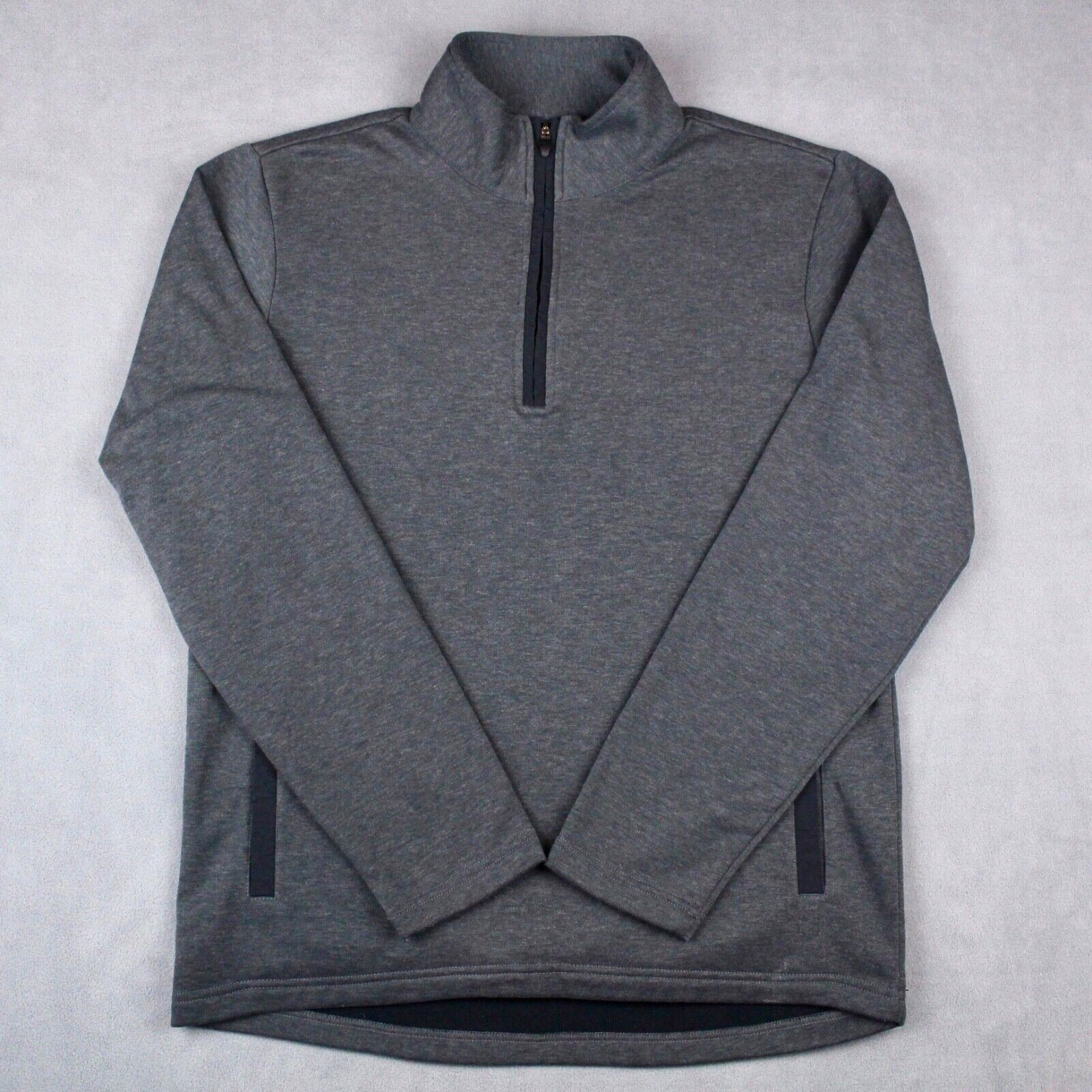 Bonobos Golf 1/4 Zip Pullover Mens M Gray Slim Fit Cotton Tencel Long Sleeve gallery