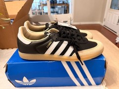 adidas Samba OG Shoes – Core Black / Cloud White / Gum
