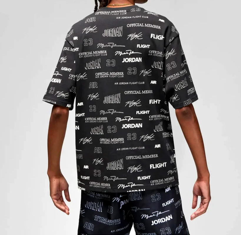 NIKE Air Jordan Flight MVP 85 T-Shirt 'Off Noir Magic Ember' DX9573-045 sz S-XL gallery