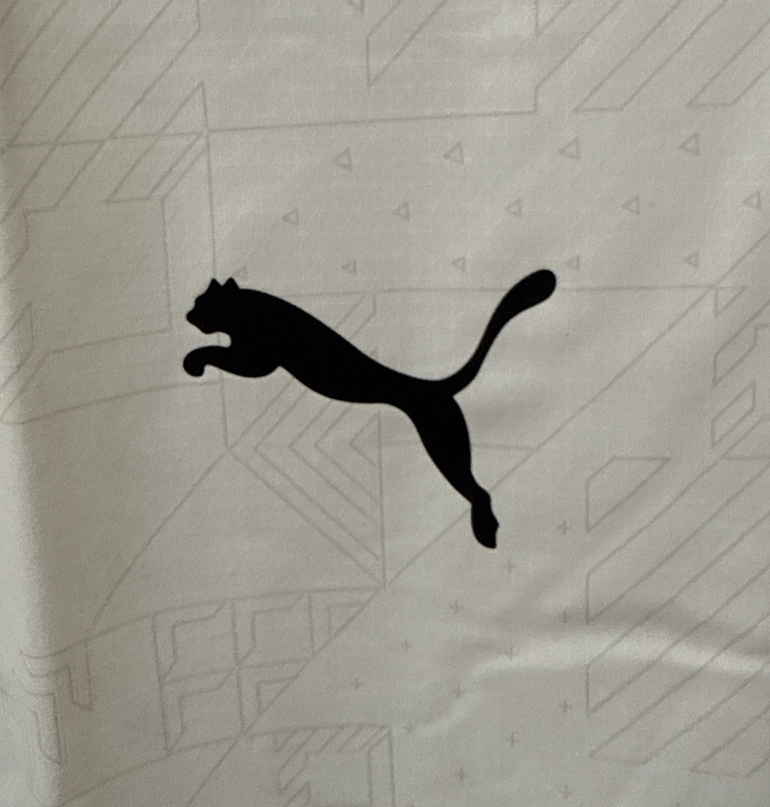 Puma TeamCUP Athletic Ultra-weave Slim Fit Jersey White Men’s Size Large gallery