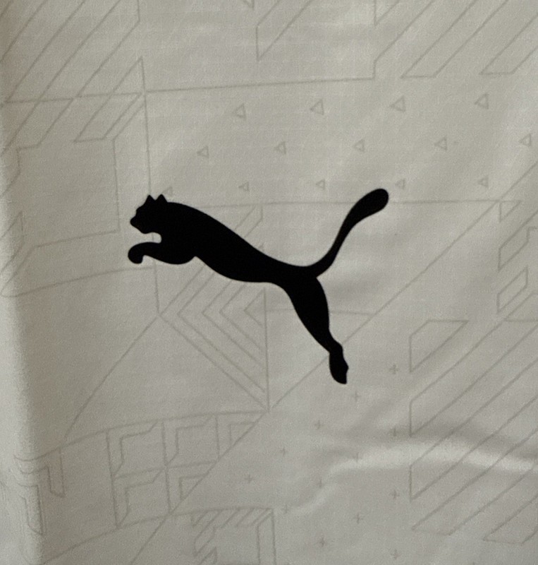 Puma TeamCUP Athletic Ultra-weave Slim Fit Jersey White Men’s Size Large gallery