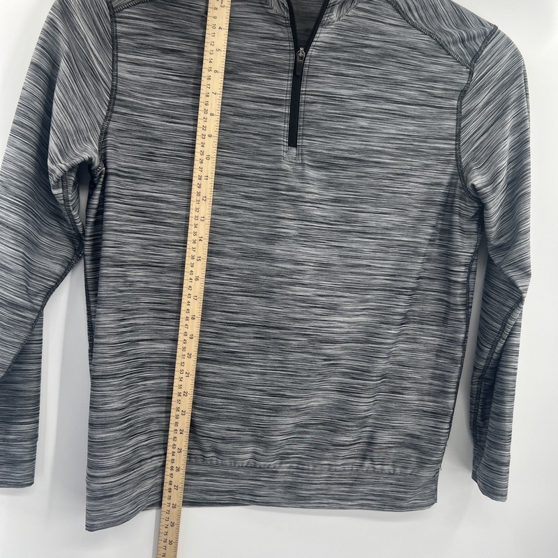 RoundTree & Yorke Performance Men’s Golf 1/4 Zip Black Long Sleeve Size Large gallery