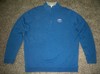 NWOT Men's PETER MILLAR Crown Sport 1/4 Zip Pullover L AQUA BLUE w/Golf Logo gallery