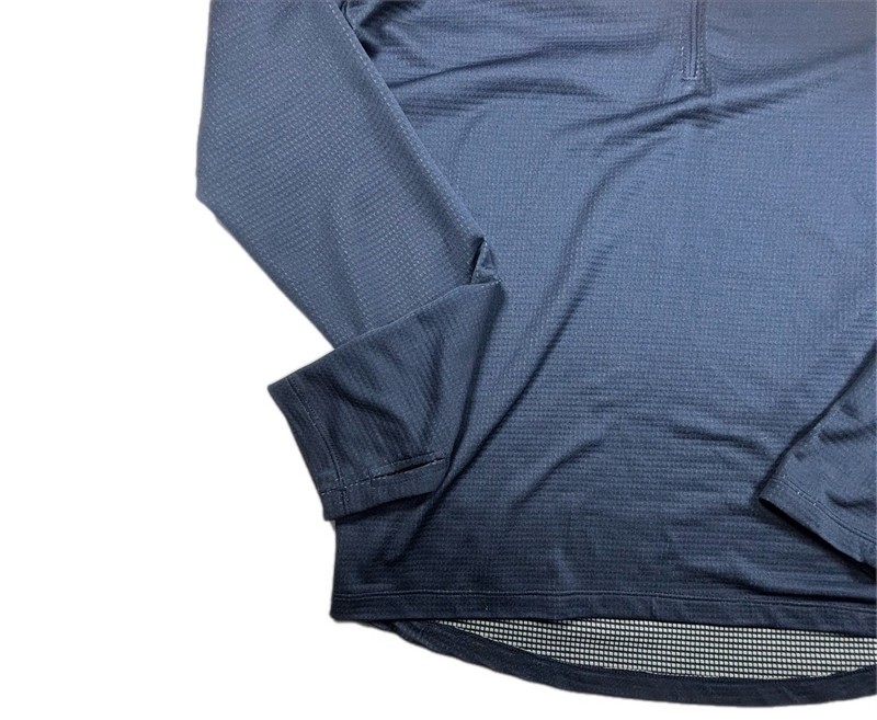 Nike Pacer Men's DRI-Fit 1/2 Zip Running Shirt Blue Size Small gallery