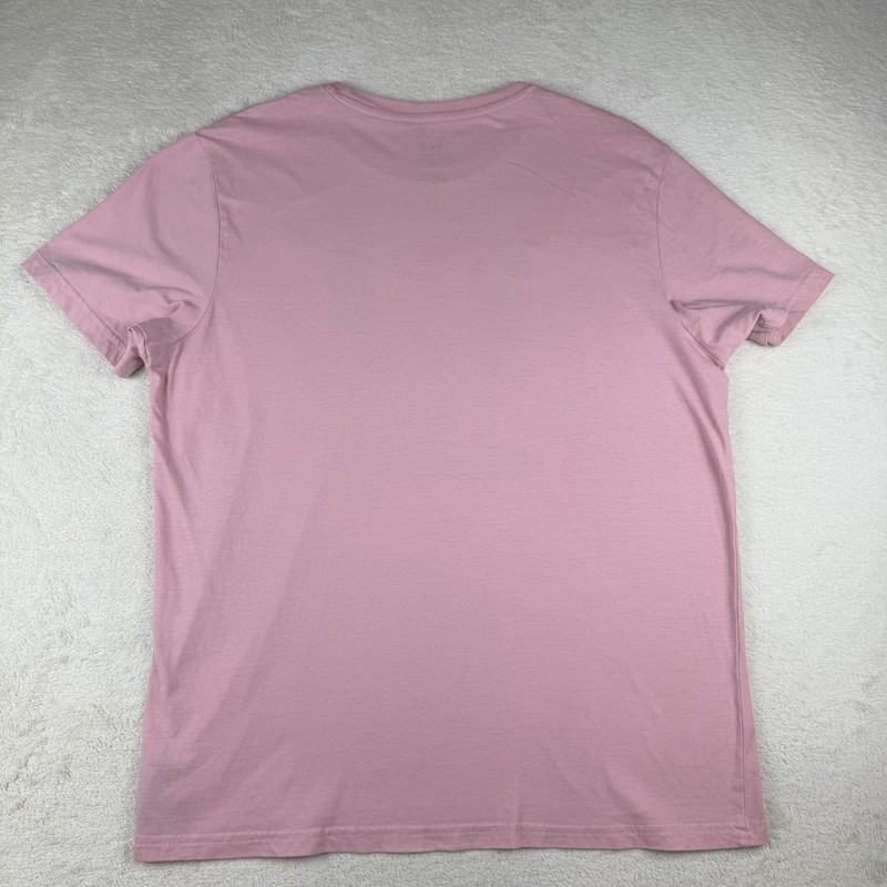 MESSI Collection Logo Graphic Short Sleeve Tee Candy Pink Size L Soccer NWOT gallery