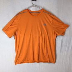 The North Face Men’s 2XL Orange Short Sleeve Flash Dry Mountain Athletics