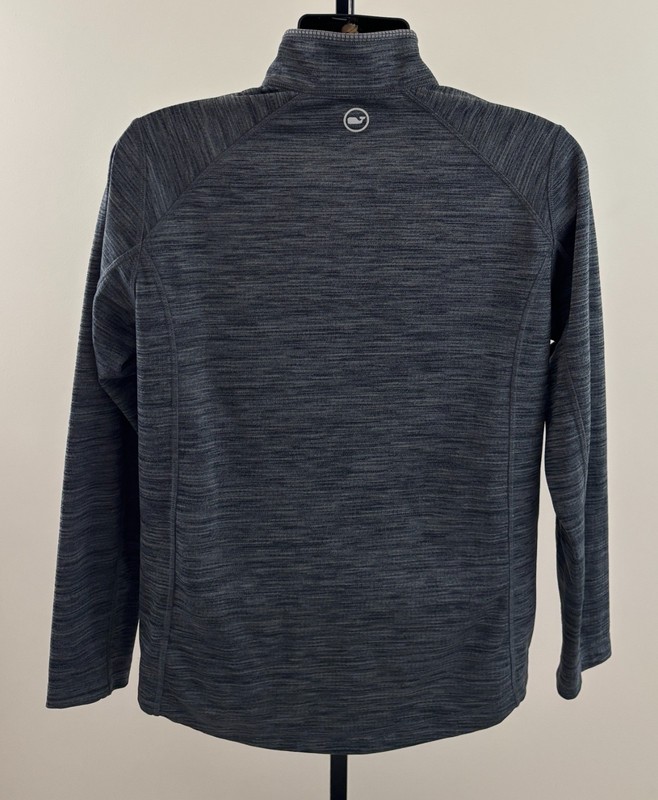 VINEYARD VINES PITTSBURGH STEELERS Mens Small Gray Performance 1/4 Zip Pullover gallery
