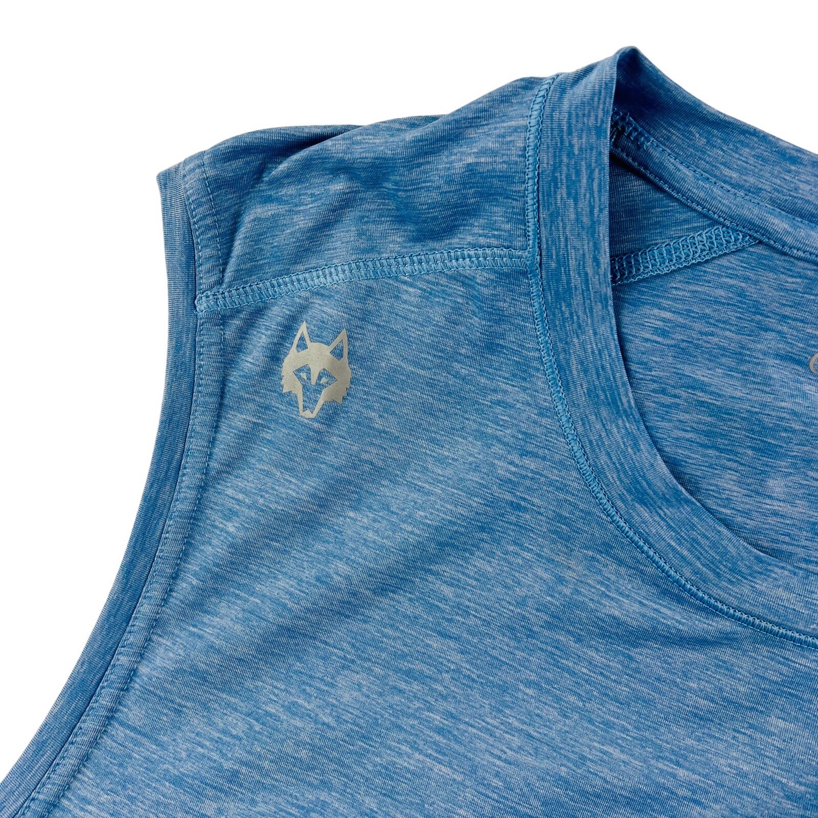 Greyson Sport Lt Blue Nylon Spandex Performance Tank Top Shirt Mens Size 2XL gallery