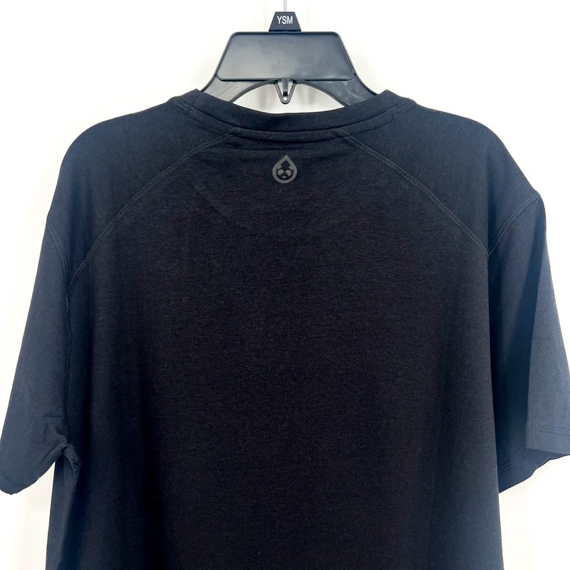 TASC Mens Carrollton Fitness T-Shirt Small Black Short Sleeve Organic Cotton NWT gallery