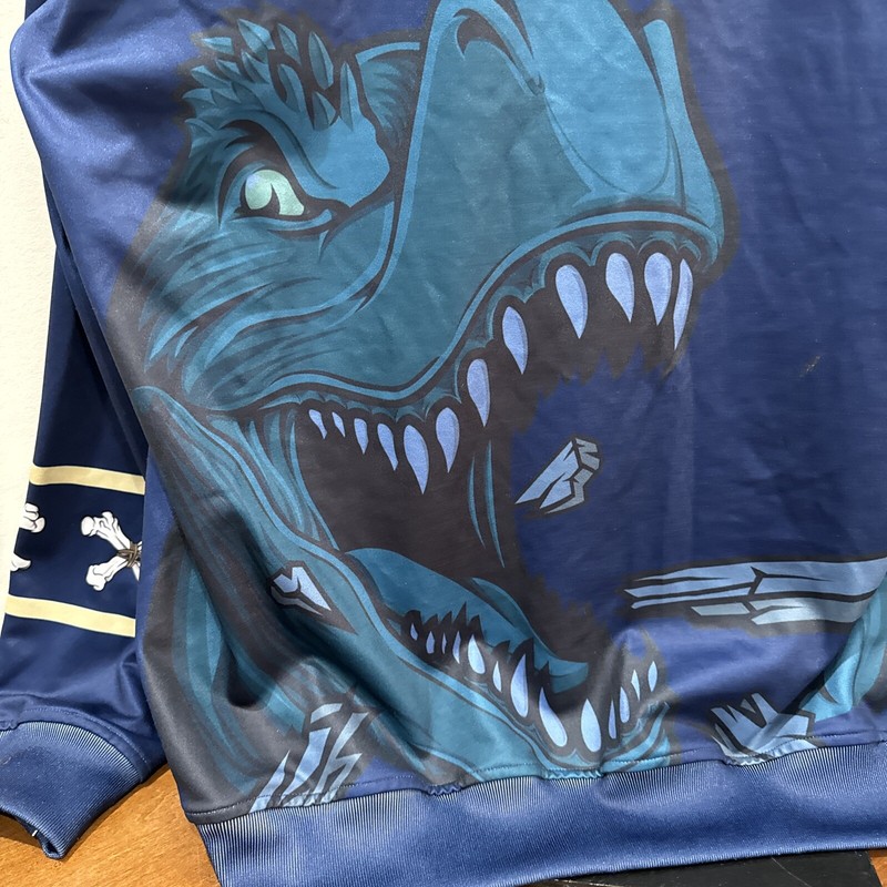 Black Biscuit Hockey Jersey Made For Misconduct P-Rex Georgia Men's Size XXL gallery