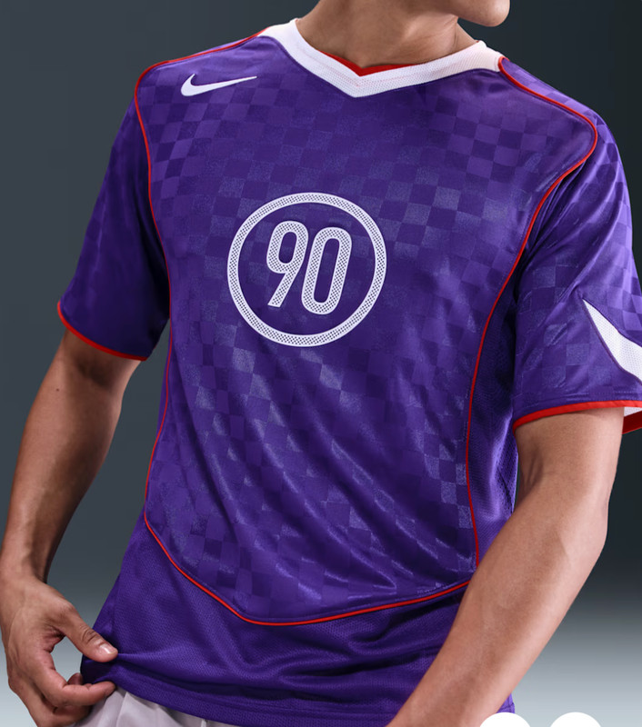 Nike Total 90 Dri-FIT Short-Sleeve Large Soccer Jersey 'Court Purple IM6299-547 gallery