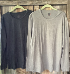 Mens 32 Degree Heat Weatherproof Long Sleeve Crew Matte Silky Baselayer T Lot L