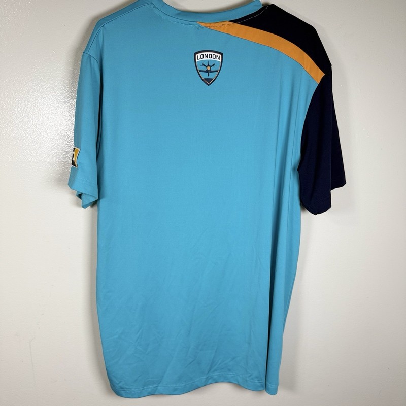London Spitfire Overwatch League Jersey Shirt Men Crew Neck Short Sleeve Large gallery