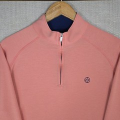 PETER MILLAR SEASIDE x CONWAY FARMS 1/4 Zip Pullover Sz Medium Mens Performance