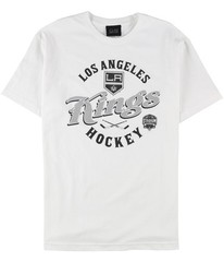 G-III Sports Mens Los Angeles Kings Graphic T-Shirt, white, L