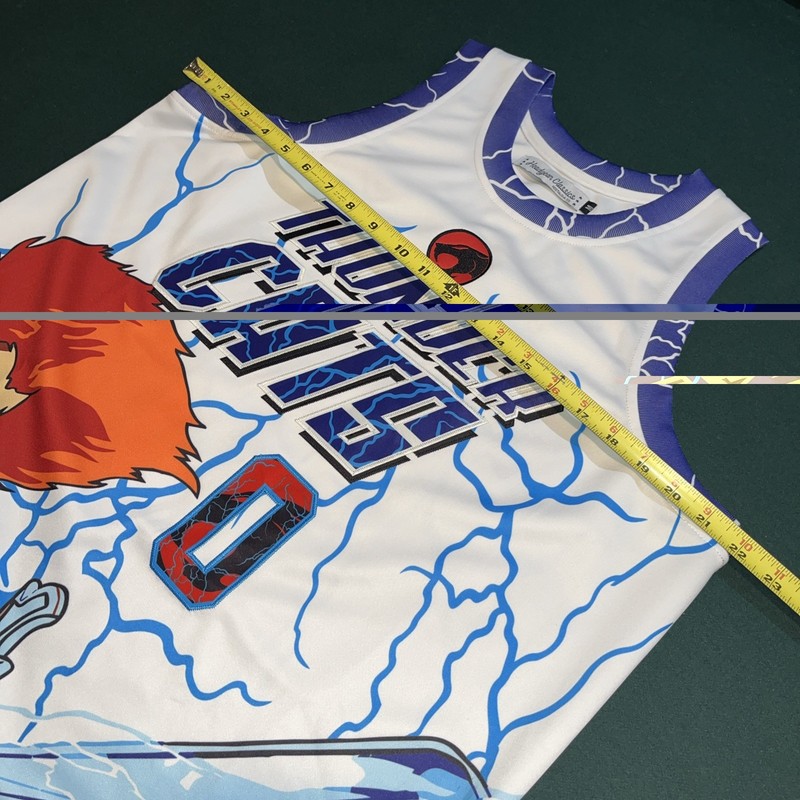 Thunder Cats 0 Headgear Classic Thundercats Lion 0 Est 1985 Mens Medium Jersey gallery