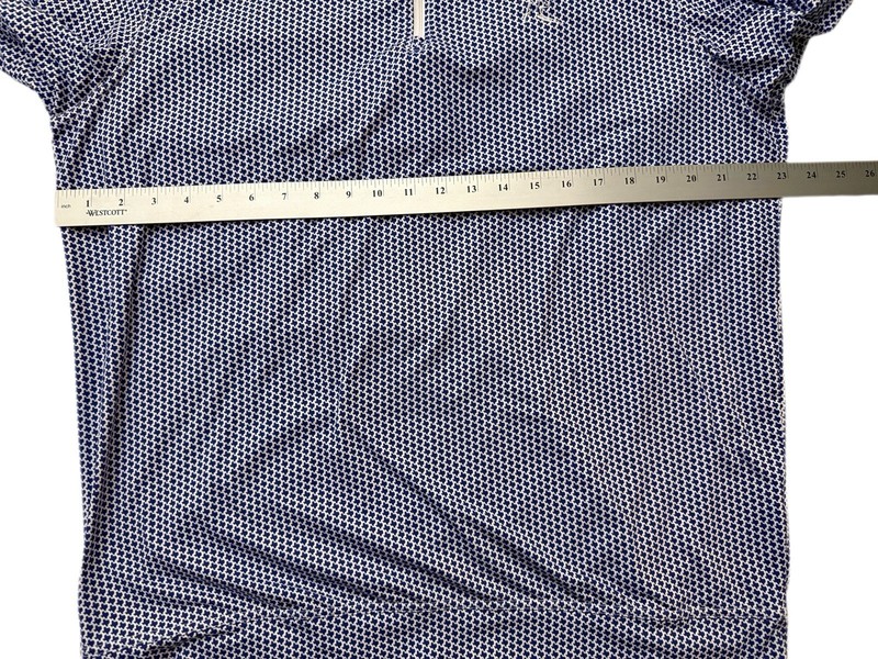 Rhoback 1/4 Zip Golf Pullover Dont Mess Texas Print Mens Large *Company Logo* gallery