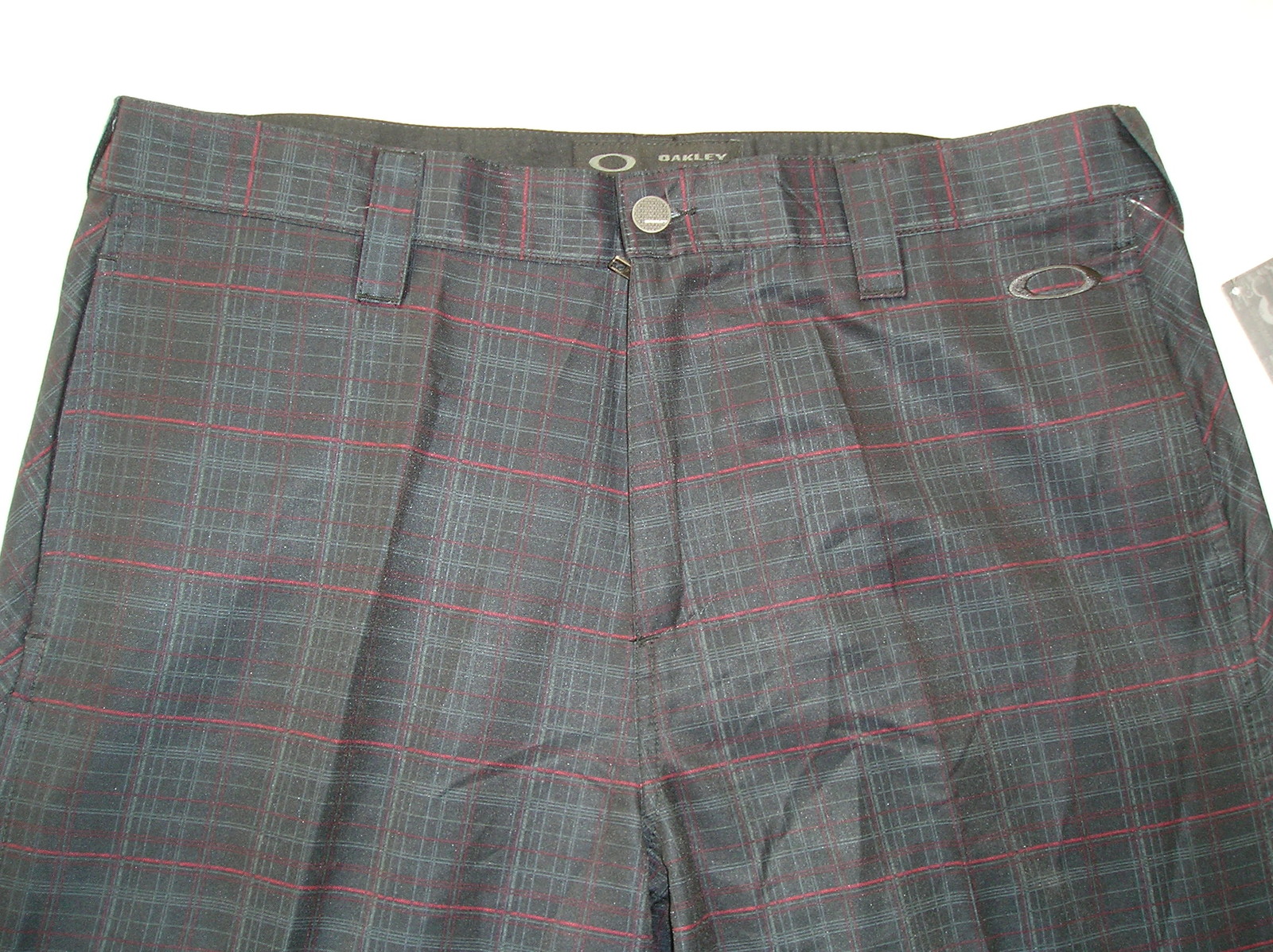 nwt~Oakley PRIME TIME PLAID Pant Golf Ohydrolix PERFORMANCE Trouser~Men sz 36/34 gallery