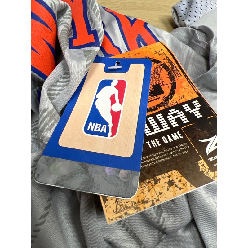 New York Knicks NBA ZipWay Change “N” The Game Tank Cut Off Gray Men 4X NWT gallery