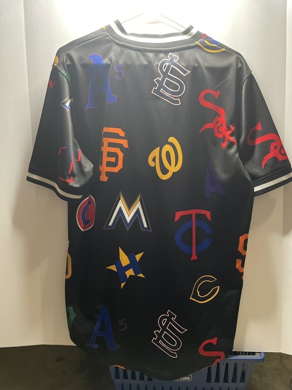 Rebel Minds Men’s Jersey Shirt Multicolored Sports Jersey Size Large gallery