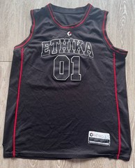 Ethika Basketball Jersey Mens L Black 01 Ethika Famile Mesh Sleeveless