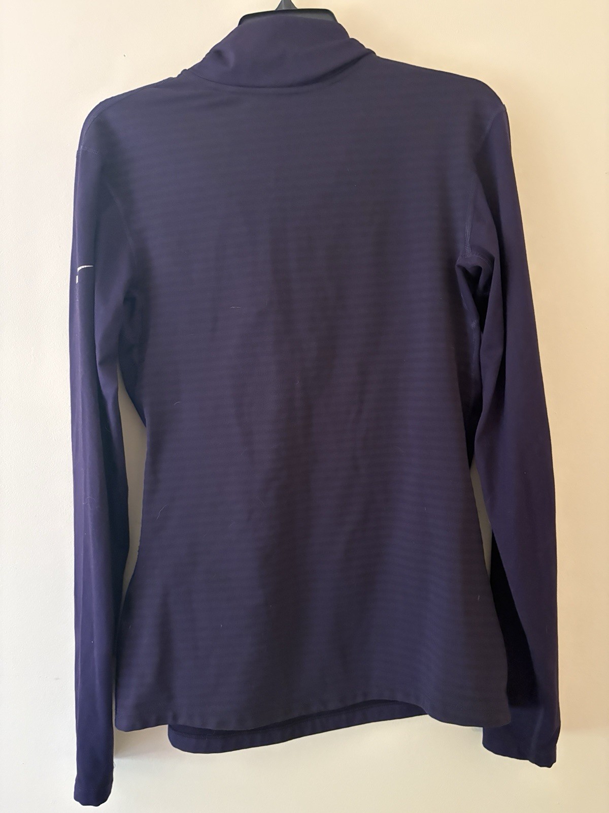 Nike Men’s XL Dri-Fit 1/4 Zip Pullover Long Sleeve Top Eggplant Plum gallery