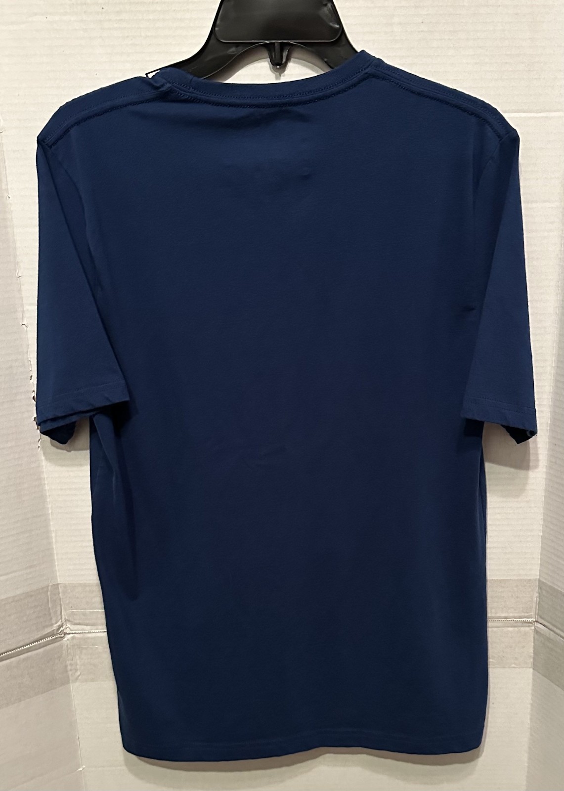STAFFORD Men's Crew Neck Super Soft Short Sleeve Blue T-Shirt - Size Small - NEW gallery