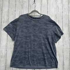 Zelos Shirt Mens 2XL Gray Camo Performance Tee Athletic Short Sleeve Polyester