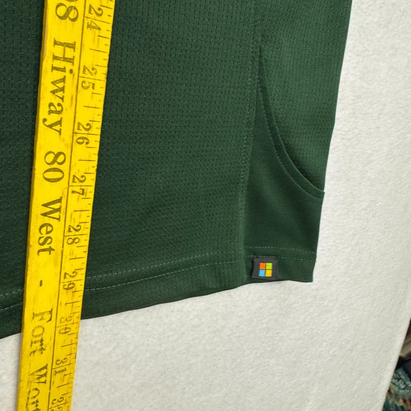 Vansport Performance Microsoft Quarter Zip Pullover Forest Green Wicking 2X XXL gallery