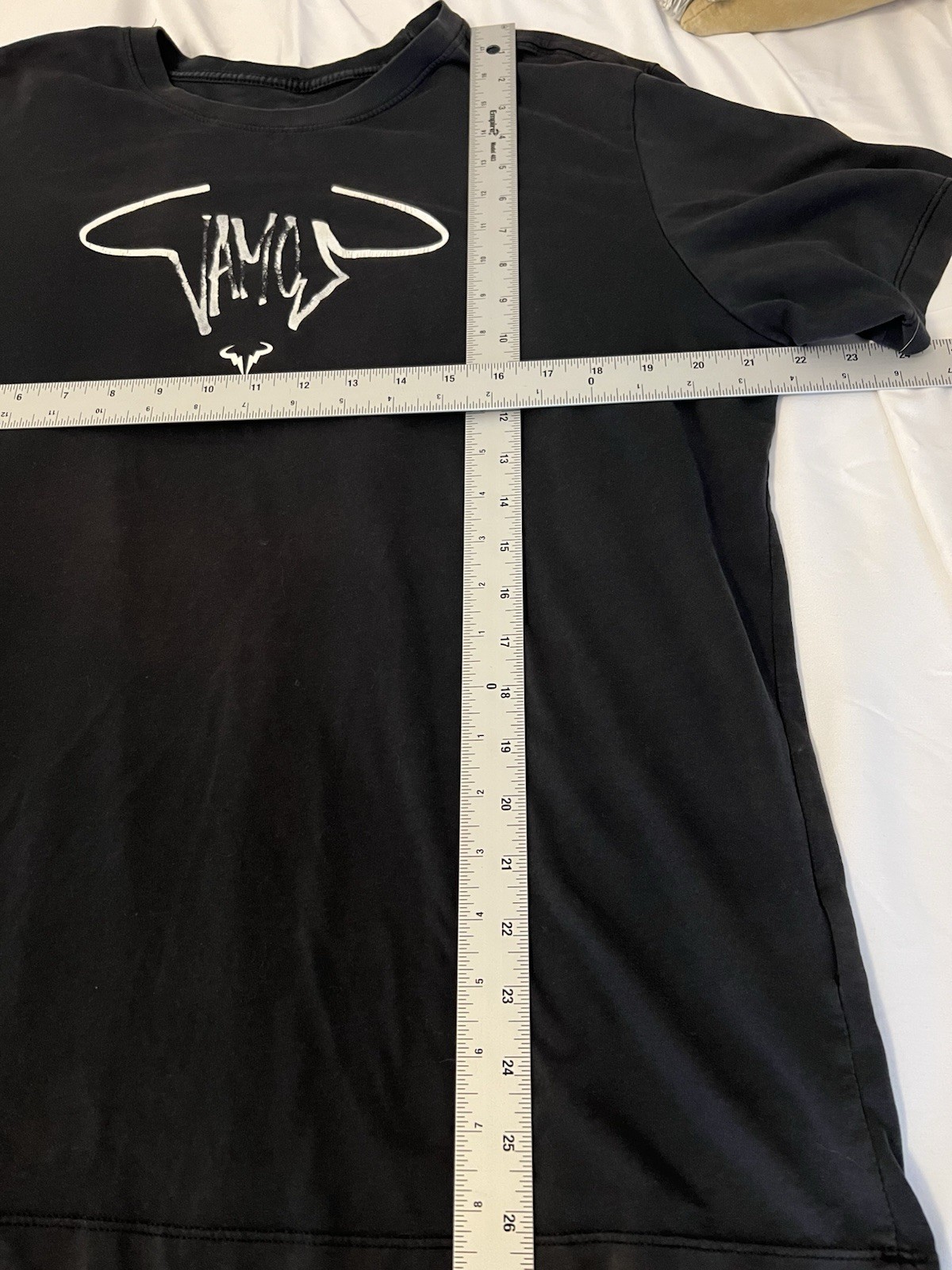 Nike TShirt Court Rafael Nadal Tennis Vamos Bull Black Dri Fit Large gallery