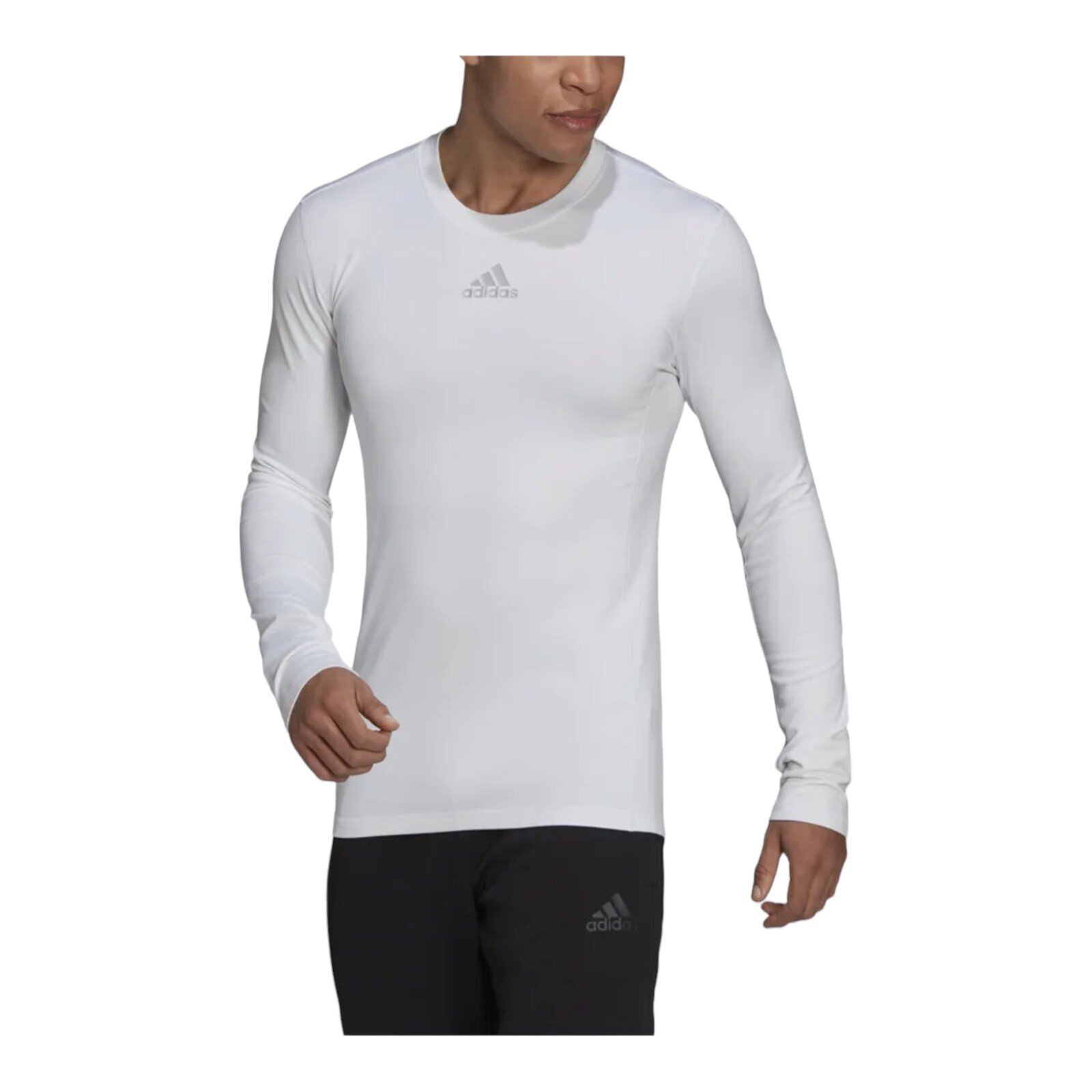 adidas Techfit ClimaWarm LS Compression Shirt White Size XL (H23121) New gallery