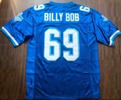 Movie Billy Bob #69 Football Jersey Coyotes Varsity West Canaan Stitched