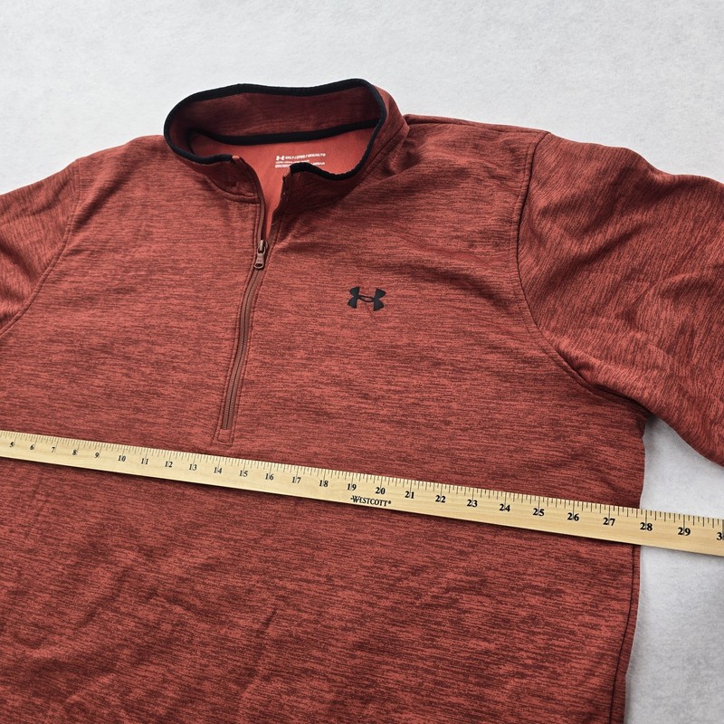 Under Armour Loose Fit Pullover Sweater Mens 3XLT Cold Gear 1/4 Zip Long Sleeve gallery
