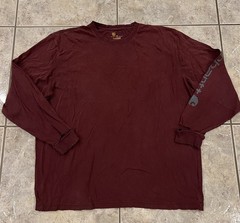 Vtg Mens XL CARHARTT K231 Logo T-SHIRT Thrashed Distressed Long Sleeve