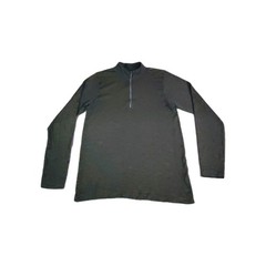Lululemon Shirt Mens Sz L Dark Grey Heather Metal Vent Tech 1/2 Zip Pullover C30