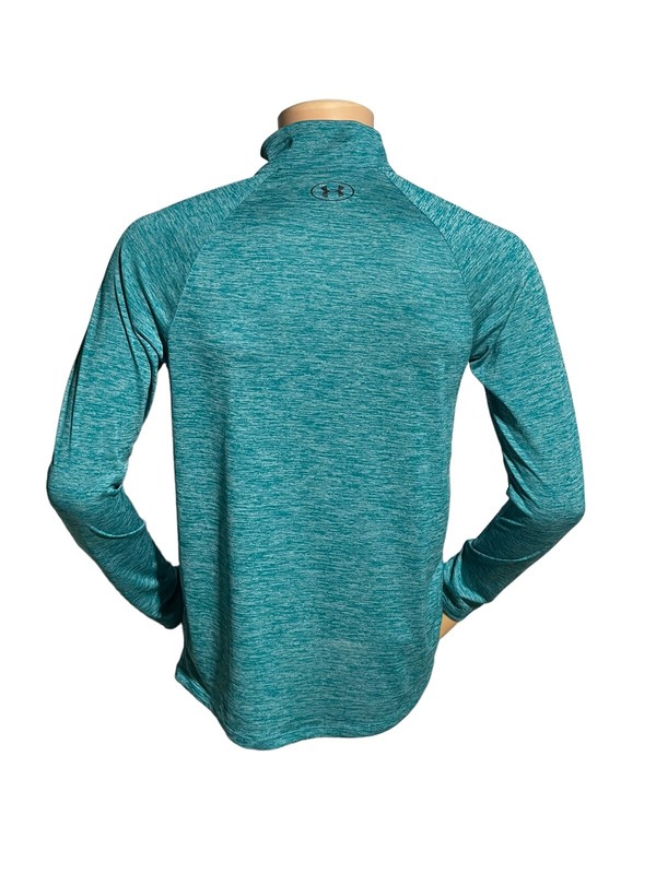 Under Armour Men's UA Tech 2.0 1/2 Zip Shirt 1328495-452 Green NWT Sz Small gallery