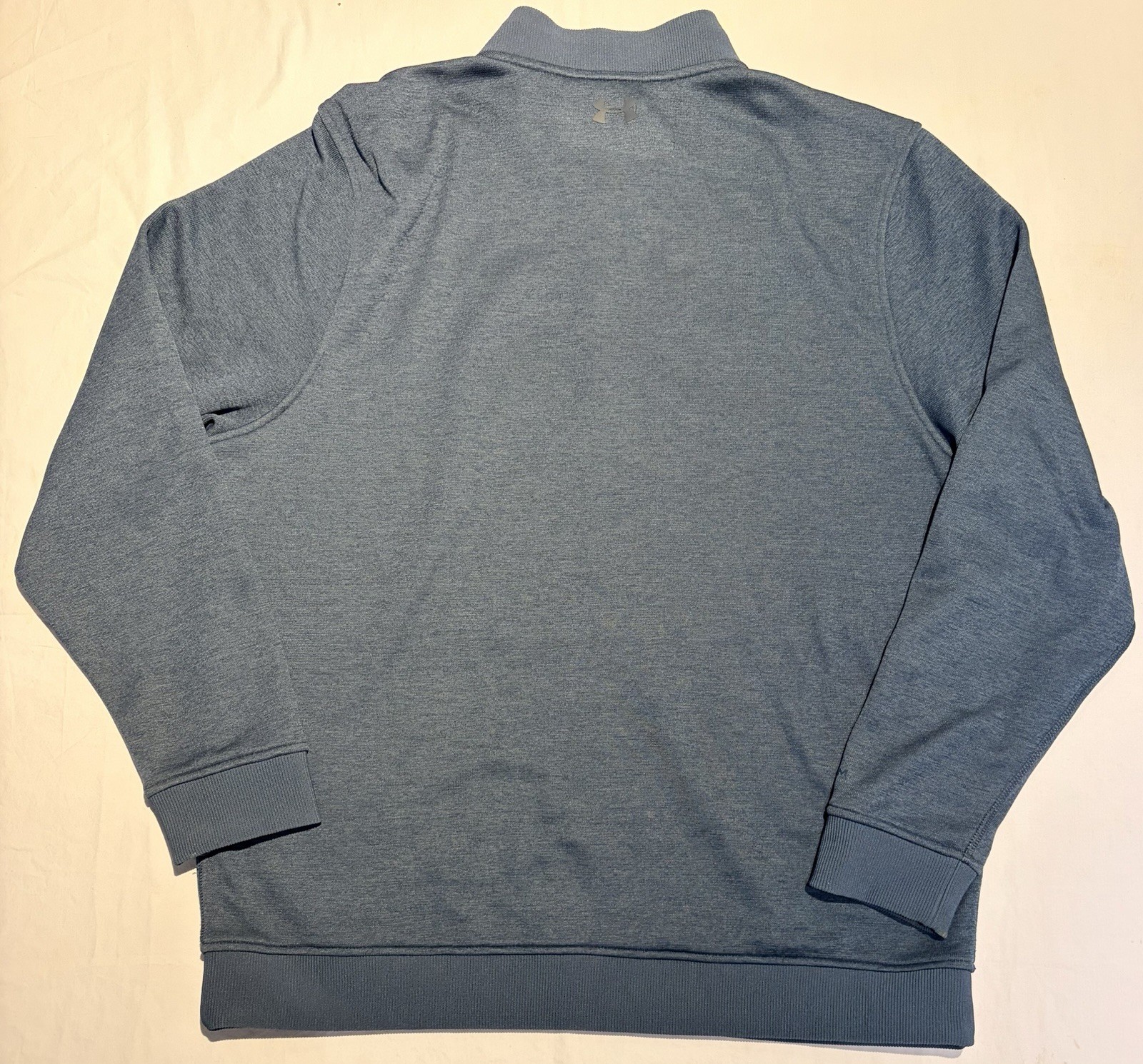 Under Armour Men's ColdGear Storm SweaterFleece 1/4 Zip Pullover in Blue XL gallery