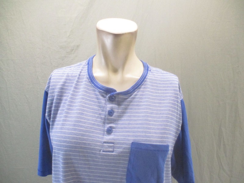 NIKE DRI-FIT Size L Men Organic Cotton 1/2 Button Short Sleeve Gym T-Shirt 880 gallery