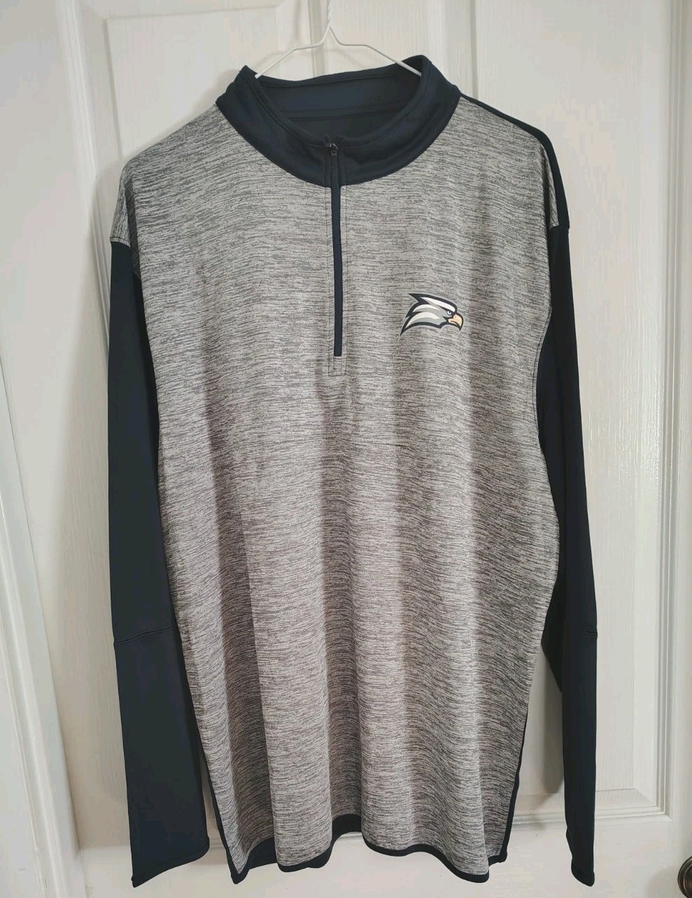 Colloseum Men’s Philadelphia Eagles LightweightQuarter Zip Pullover Xl Navy NEW gallery