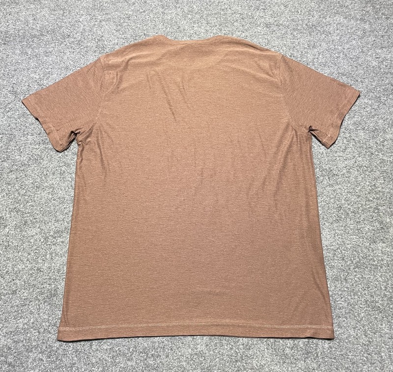 Vuori Men's XL Heather Brown Short Sleeve Crew Neck Performance Activewear gallery