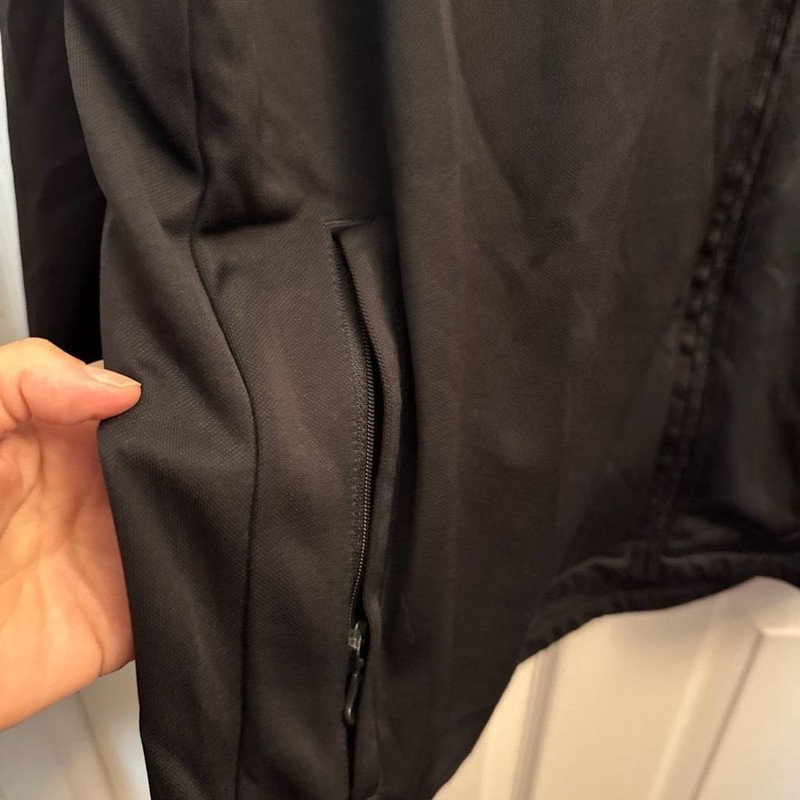 Adidas Clima365 Full Zip Track Jacket Black White Size M gallery