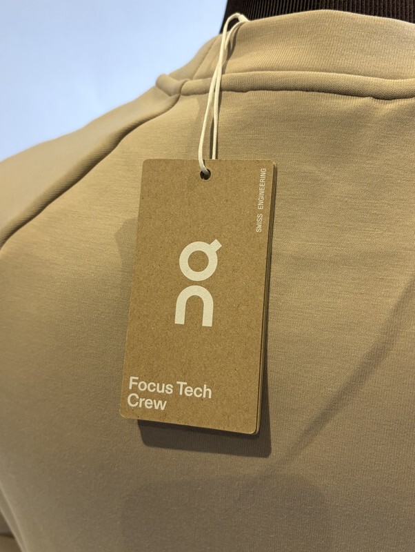 ON MENS RUNING ON CLOUDS FOCUS TECH CREW IN DESERT SIZE LARGE 1MF3031063 gallery