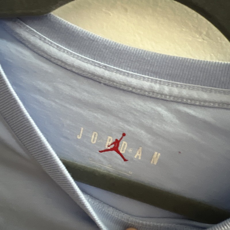 Nike AIR JORDAN STRETCH TSHIRT Size Medium DV1445-425 Cotton Carbon Heather Nwt gallery